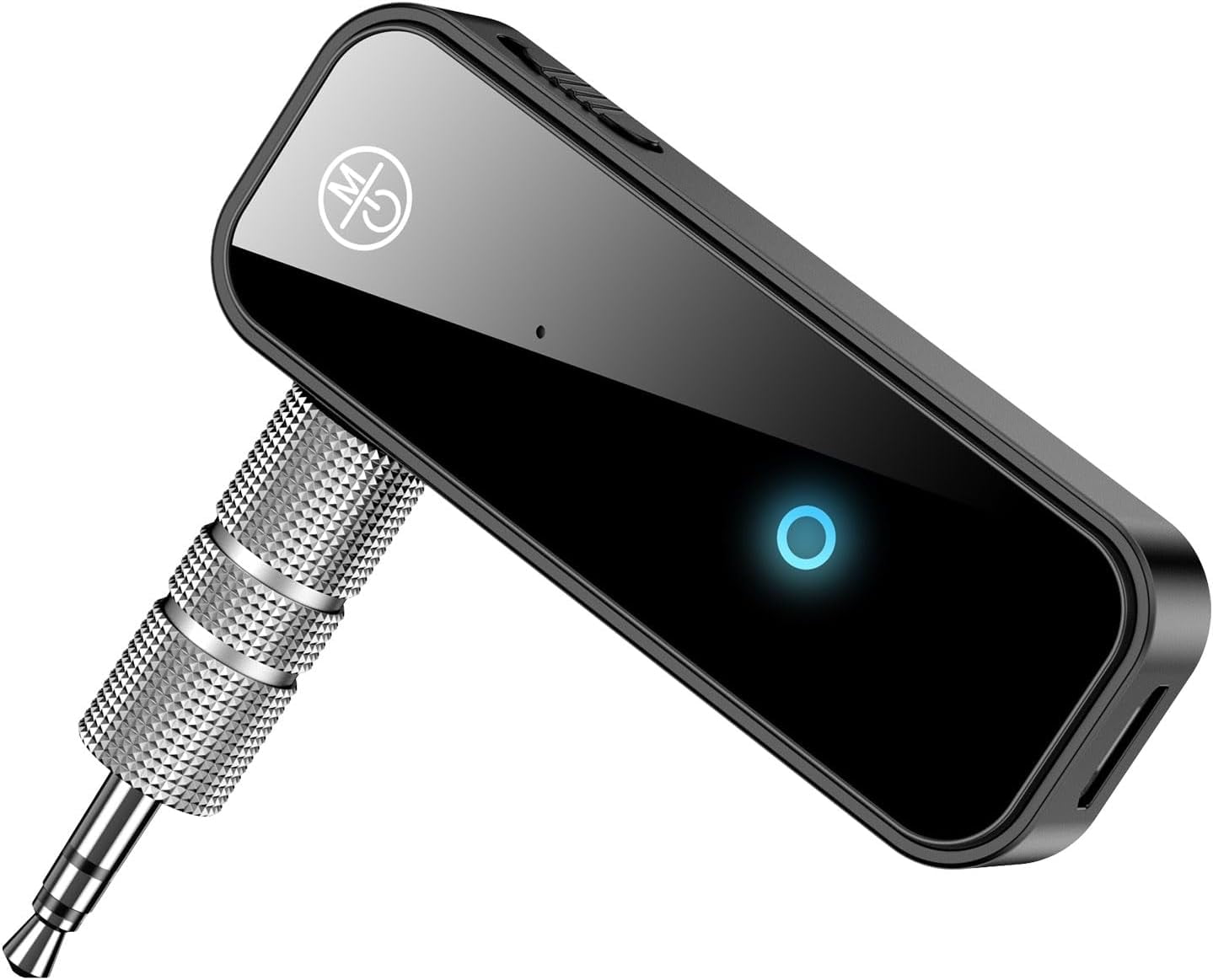 Ainostone Ricevitore Bluetooth 5.3, adattatore audio 2 in 1, con jack Aux da 3,5 mm, per aereo, TV, impianto stereo, auto, bassa latenza, schermo per 2 cuffie, Airpods Ainostone Ricevitore Bluetooth 5.3, adattatore audio 2 in 1, con jack Aux da 3,5 mm, per aereo, TV, impianto stereo, auto, bassa latenza, schermo per 2 cuffie, Airpods
