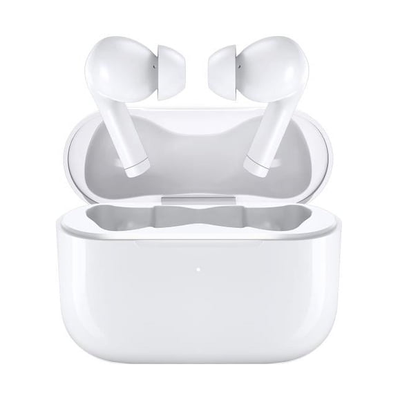 Bluetooth True wireless earbuds-in-Ear, wireless charging ,Active noise cancellation, transparency mode ,dual microphone ,sweat proof. Color : White