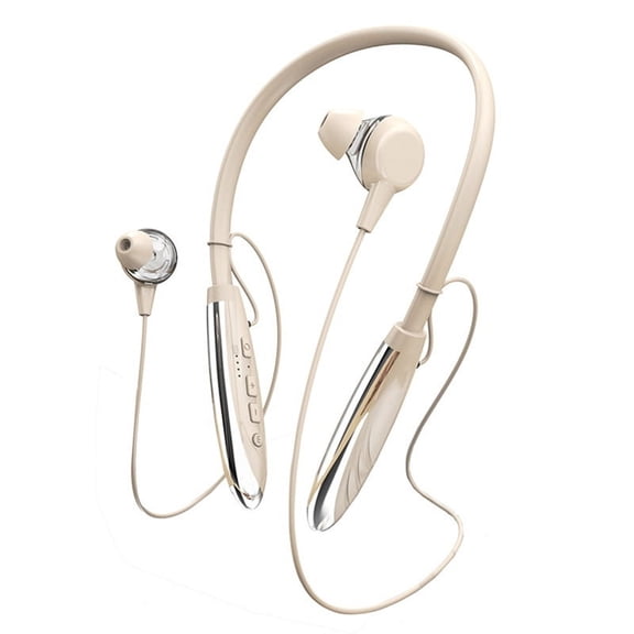 Bluetooth V5.0 Neck Hanging Earphone Wireless in Ear Earphones Water Resistance IPX5 for Running Workouts B