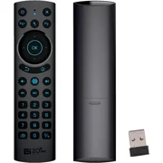 Bluetooth Voice Remote Control,USB Wireless Voice Control Sensing Backlit Air Remote Mouse with IR Learning for PC,Projector,Smart TV,Android TV Box
