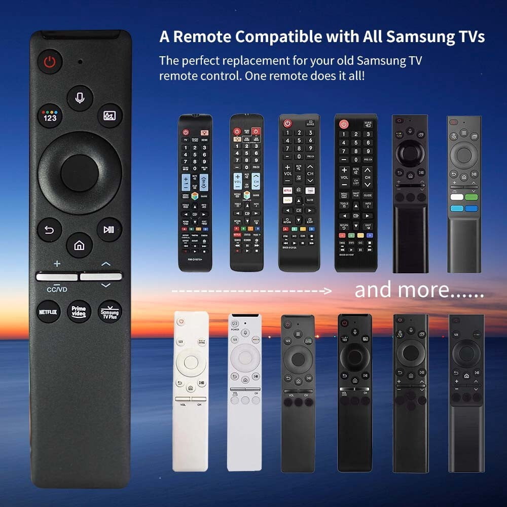 Bluetooth Voice TV Remote Control, LCD TV Infrared Smart Remote Control ...