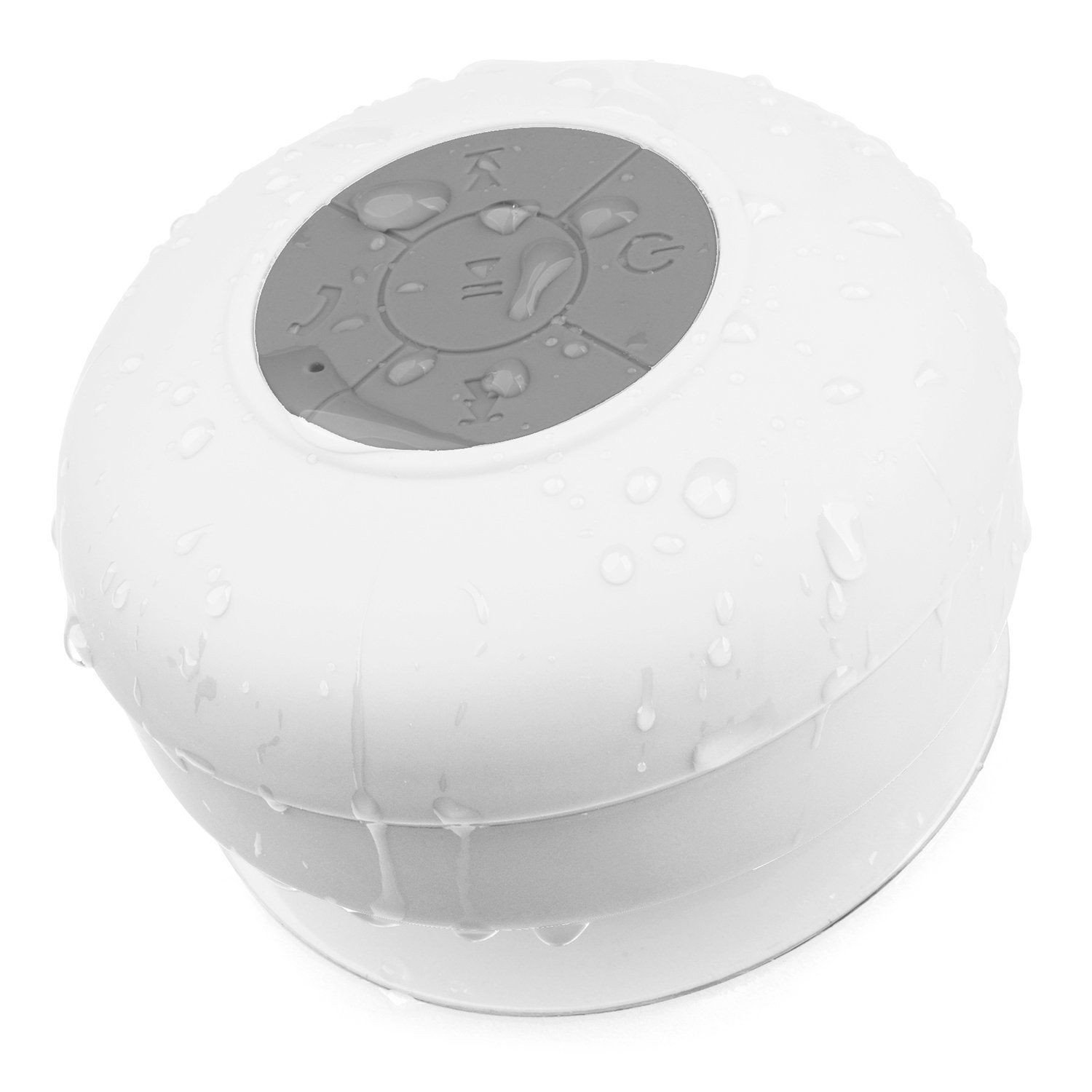 Bluetooth Waterproof Wireless Speaker Suction Shower speaker Hands free Mic - image 1 of 4