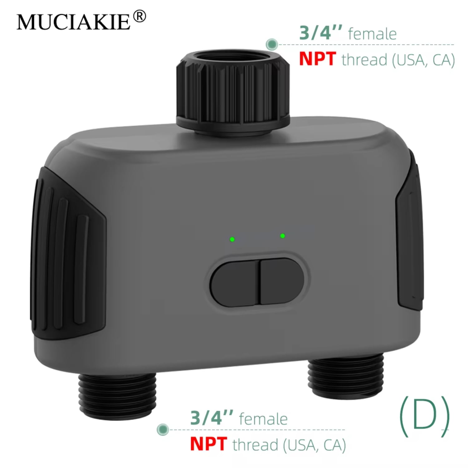Durable Smart 2Way Garden Water Timer with