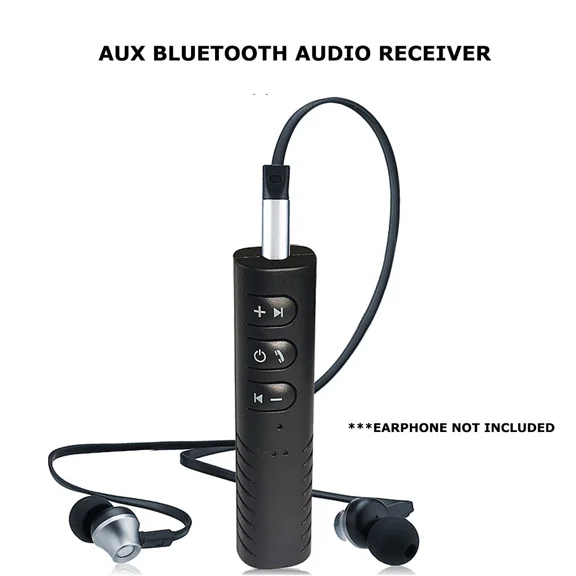 Wired Speaker/Headset/Car Home Audio To 3.5Mm Aux Bluetooth Wireless Adapter Us