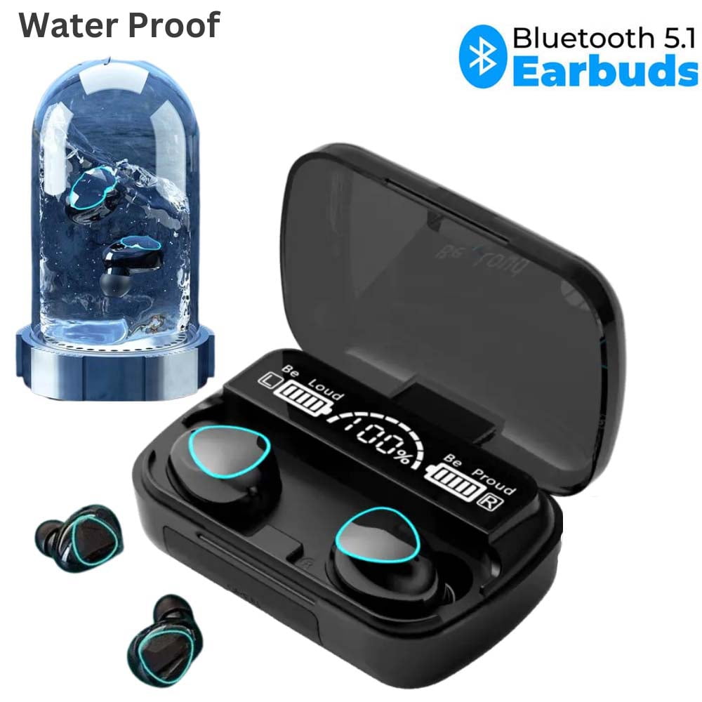 Globaltone Mini Écouteurs Bluetooth I9S-TWS avec Étui de Rangement
