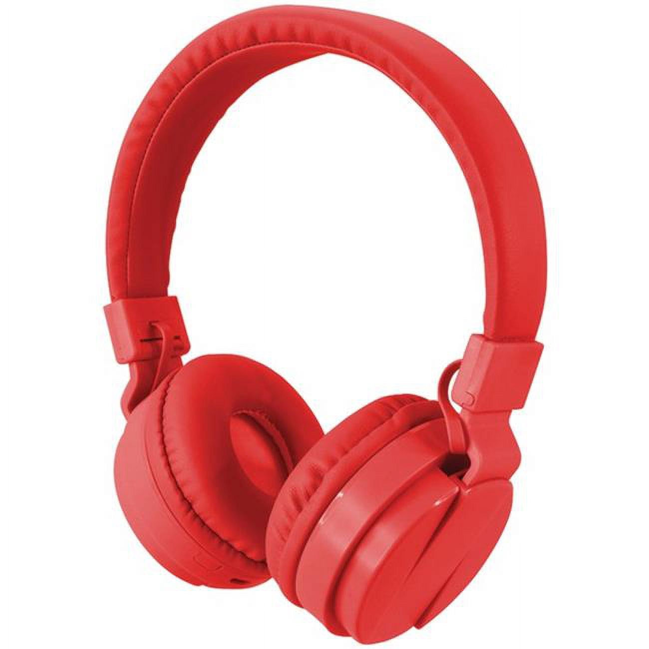 Bluetooth ワイヤレスイヤフォン レッド Bluetooth Wireless Headphones with Microphone, Red - Walmart.com