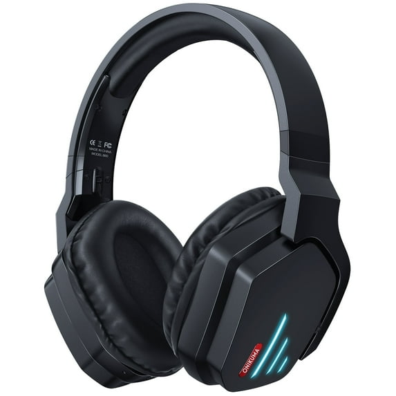 ONIKUMA Wireless Gaming Headsets,Lightweight Gaming Headphone for PS5,PS4,Xbox Series X|S, Xbox One,PC,Nintendo Switch,Tablet,Phone - 18h Battery