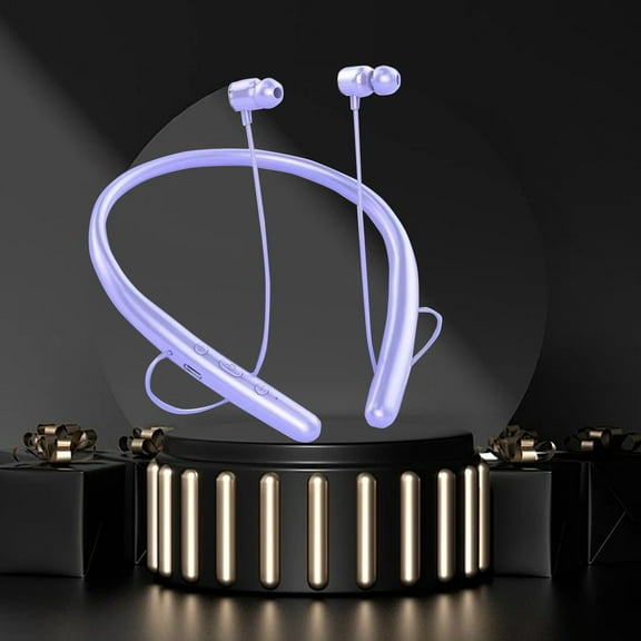 Bluetooth Wireless Headset New Wireless In-Ear And Neckband Bluetooth Headphones With Neck Hanging And Support For Card For Sports And Calls
