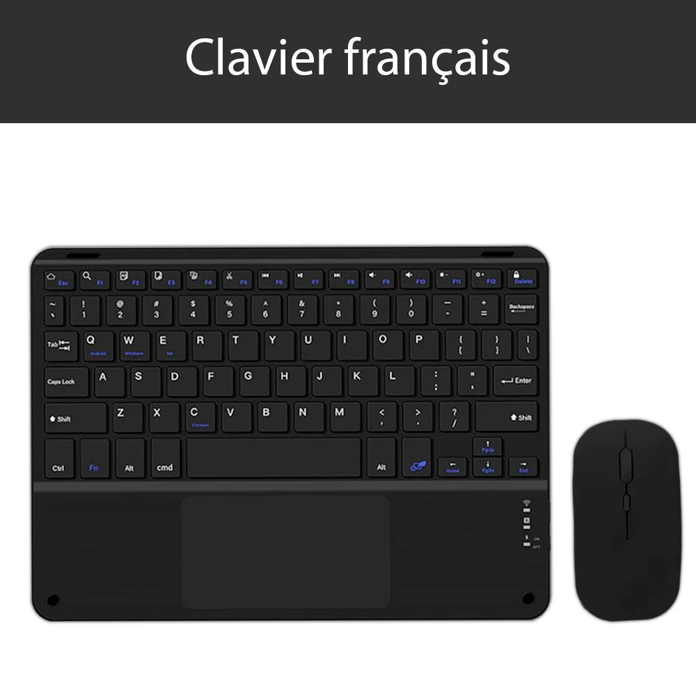 Bluetooth Wireless Keyboard General Android IOS Windows Keyboard and Mouse Extra Long Standby IPad 11th 10 Inch Tablet Keyboard