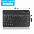 thumbnail image 1 of Bluetooth Wireless Keyboard Mini Keyboard For Laptop Tablet Phone ipad Rechargeable Gaming Keyboard For Android iOS Windows, 1 of 9