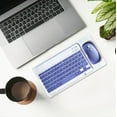 thumbnail image 1 of Bluetooth Wireless Keyboard and Mouses Combo,Rechargeable Compact Keyboard and Mouses Set,Silent,Charging for 1 Hour Takes 40 Hours,Suitabel for Computer,Laptop,PC Use, 1 of 6