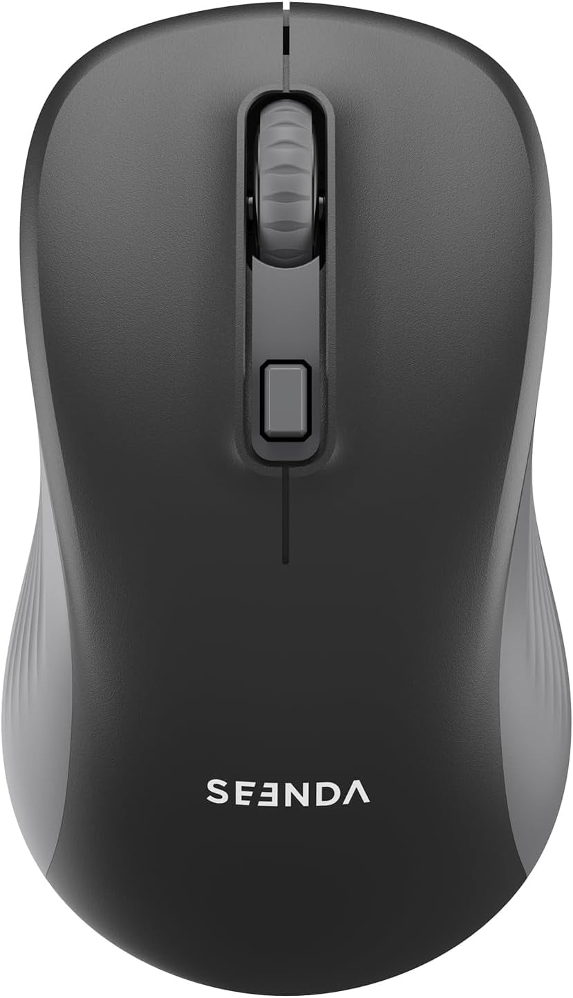 Bluetooth Wireless Mouse, Bluetooth & 2.4G USB Dual Mode, Quiet Clicks ...