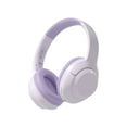 thumbnail image 1 of Bluetooth Wireless Over-Ear Headphones with Mic,HiFi Surround Sound,40mm Driver,Noise Cancelling Call,Soft Protein Ear Cups,Foldable Lightweight,Bluetooth/AUX/TF Card 3-Mode Headphones, 1 of 2