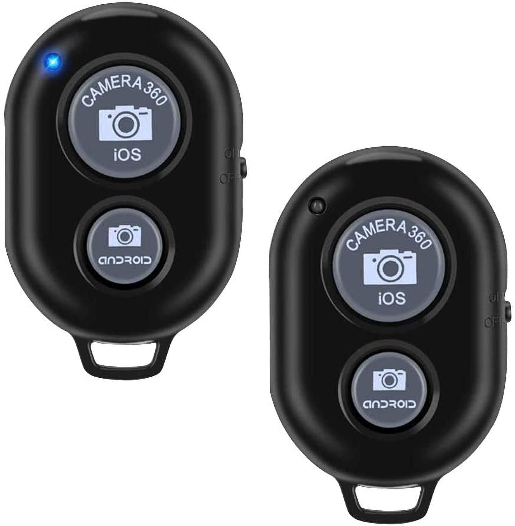 Bluetooth Wireless Remote Control Camera Shutter Button for Smartphones iPhone and Android Cellphones 2 PACK Walmart