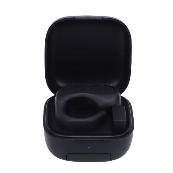 Bluetooth Wireless Scroller Ring Mouse, Multifunctional 2.4G Touch Remote Control Page Turner with Charging Case, Black