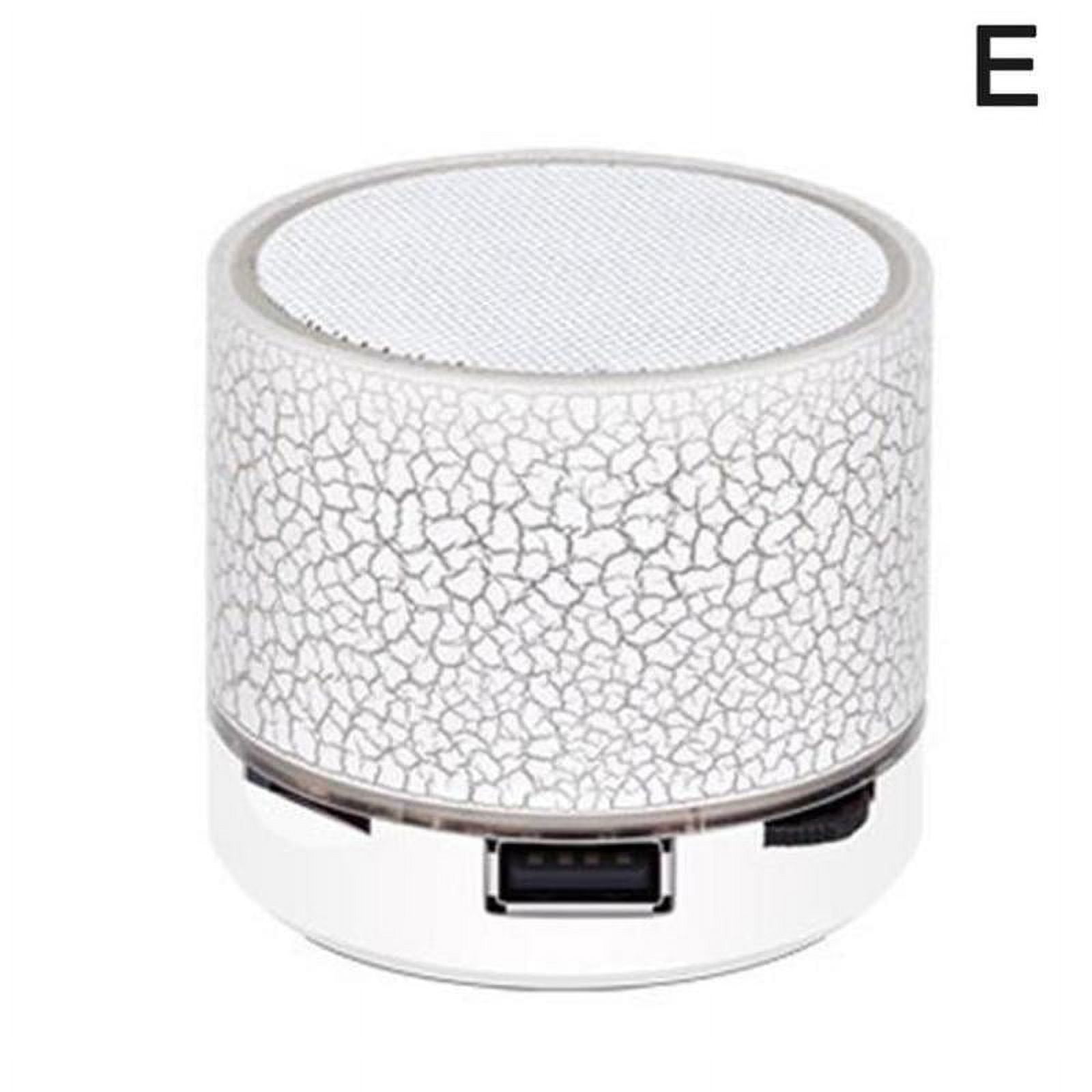 Bluetooth Wireless Speaker Portable Round Shape LED Rechargeable Lights ...