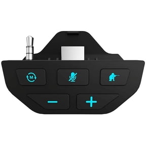 Xbox One Controller Sound Enhancer Stereo Dongle Stereo Headset Audio Adapter for Xbox One X/S Controller with Headset Headphone Speakers Low Latency Voice Control