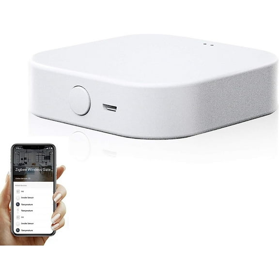 Tuya ZigBee Hub,Support Tuya Device, Work with Smart Life App, Intelligent Bridge Wireless Smart Home Gateway Voice Control