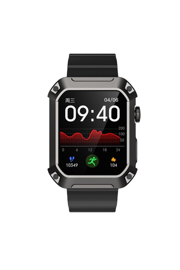 Bluetooth call smart watch 1.85'' TFT screen heart rate, 450mAh battery