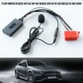 thumbnail image 1 of Bluetooth-compatible Adapter Music AUX For Mercedes W124 W140 W202 W210 W/ Mic, 1 of 9