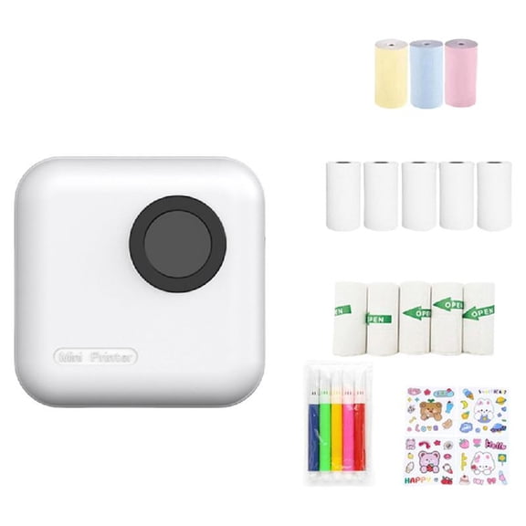 Bluetooth-compatible Photo Label Memo List Printing Pocket Thermally