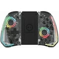 thumbnail image 1 of Bluetooth game controller with colored lights, left and right handles, NS game controller, joycon controller with wake-up function, 1 of 13