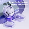 thumbnail image 1 of LAATIKUI Bluetooth headphones M112 open Wireless LED Display Waterproof headphones Black, 1 of 20