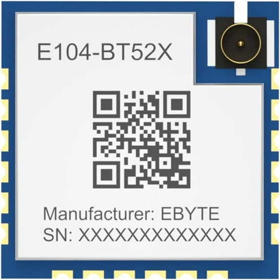 Bluetooth to Serial Port Module DA14531 E104-BT52X Lower Power Long Distance 130m Small Size MAC Serial Wake Up