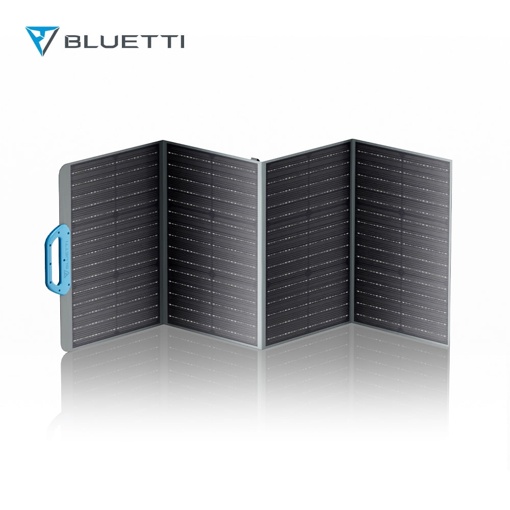 Bluetti 120W Solar Panel for Solar Generators, Foldable Portable Solar Power Supply With Adjustable Kickstand, Off Grid System for Outdoor Adventure,