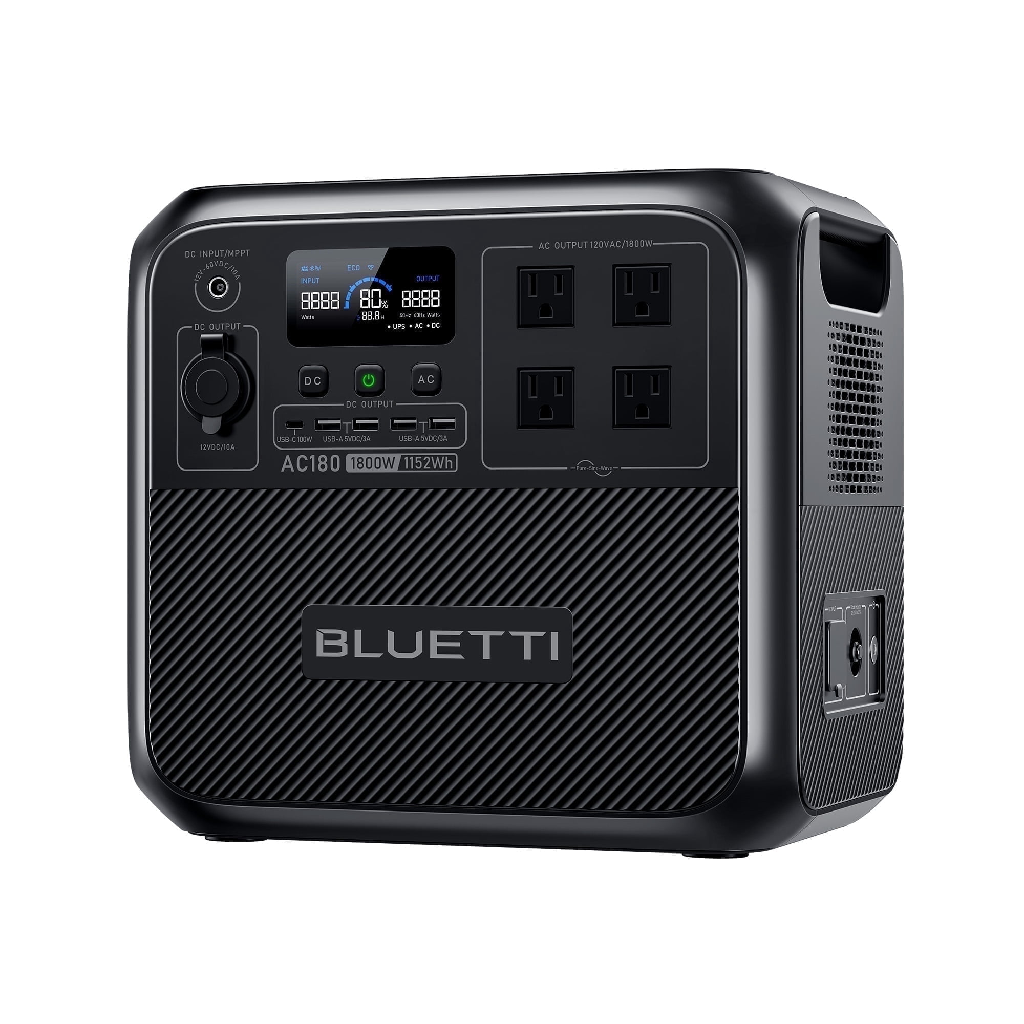 Curated visual reference: Visual Reference: Bluetti Ac180 Solar Generator 1440W 1152Wh Lifepo4 Power Station