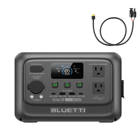 BLUETTI Elite 30 V2 Lightweight Portable Power Station, 288Wh 600W, Solar Generator for Outdoor Use