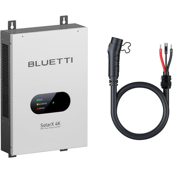 BLUETTI SolarX 4K & P090D Adapter Cable, 4kW Ultra-Fast Solar Charging, 150500V Input, Compatible with Apex 300, B300K