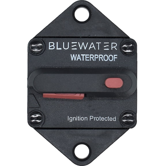 Bluewater 77000-9600-080 80 Amp Panel Mount Circuit Breaker