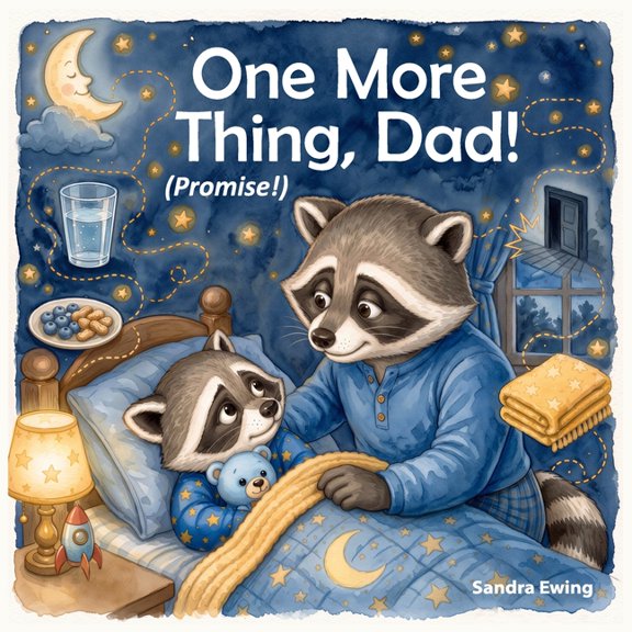 Bluewater Cliffs Stories One More Thing, Dad! (Promise!): A Funny and Heartfelt Bedtime Story About a Patient Dad and the Little Moments That Mat, (Paperback)