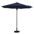 thumbnail image 1 of Bluewave Cabo Ii 9' Spring-Up Octagonal Market Navy Blue Umbrella Breez-Tex, 1 of 13