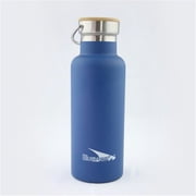 Bluewave Lifestyle PKDB50A-Blue D2 Double Wall Vacuum Stainless Steel Insulated Sports Bottle- Navy Blue - 17 oz