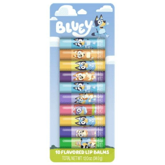 Bluey 10 Pack Assorted Lip Balm