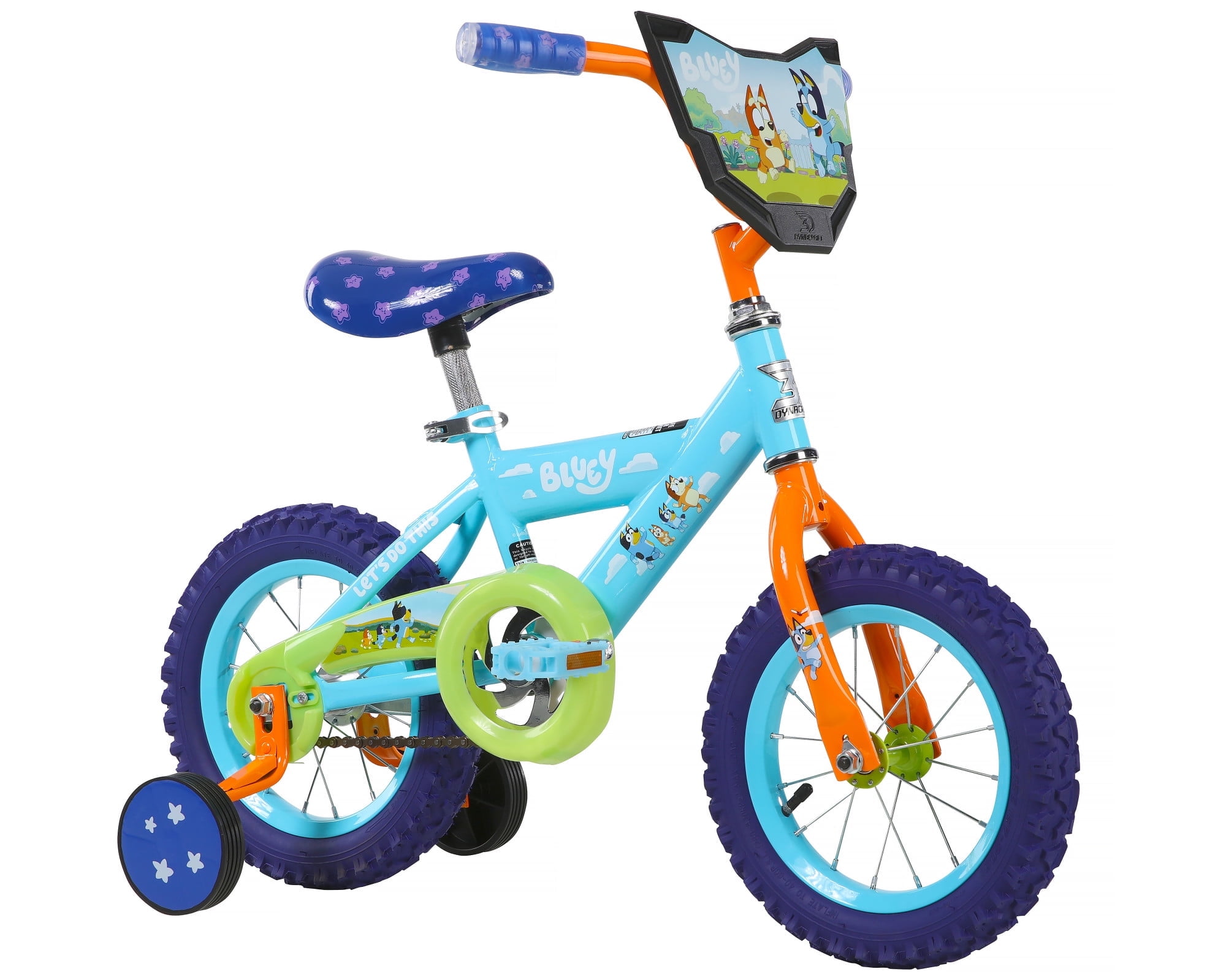 Bluey 12 Toddler s Bike with Training Wheels by Dynacraft Walmart