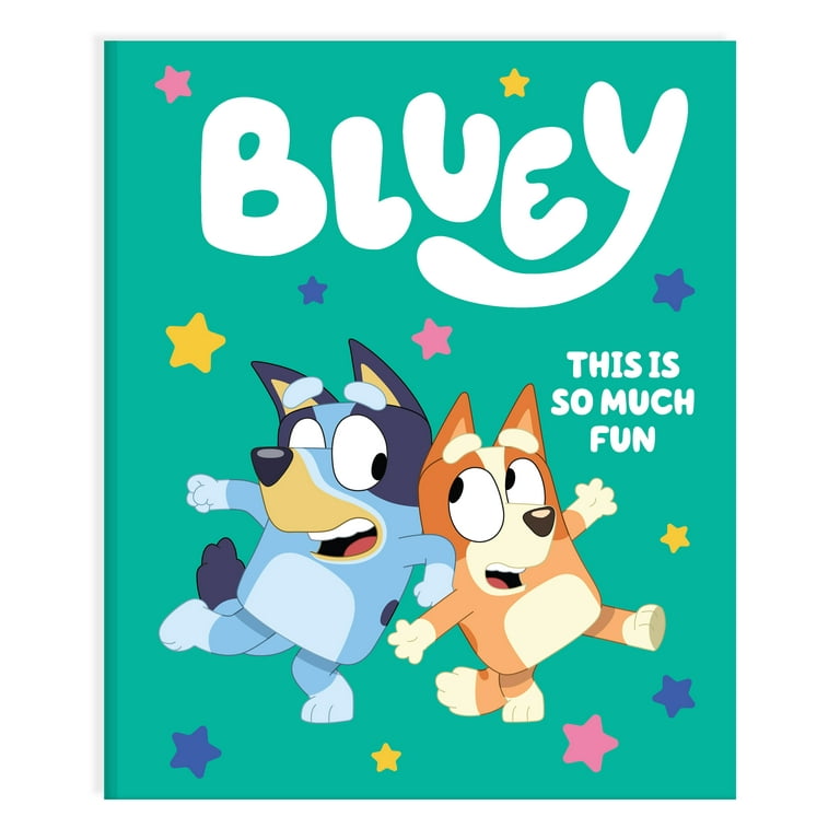 Bluey 2-Pocket Paper Folder with 3 Prongs, 9.25