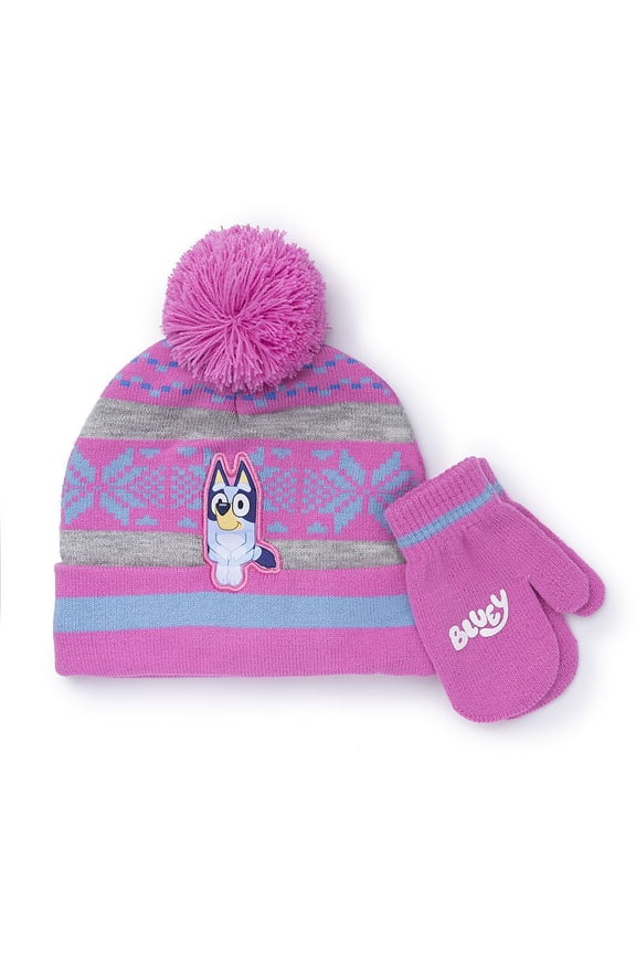 2-pc. Hat & Mitten Set for Girls