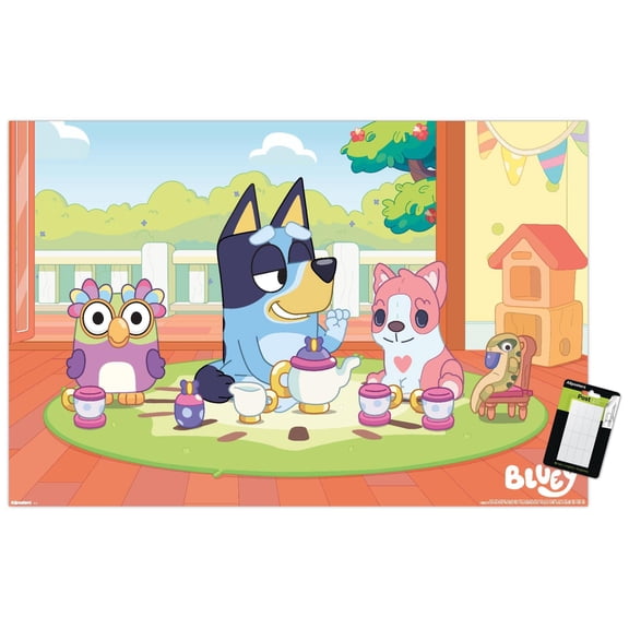 Bluey (2018) - Tea Party Wall Poster, 22.375" x 34"