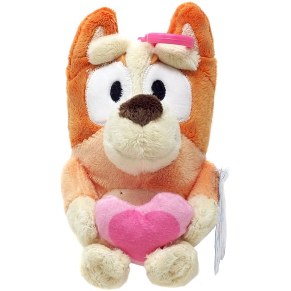Bluey 2025 Valentine's Day Bingo Plush Hanger (Holding Heart)