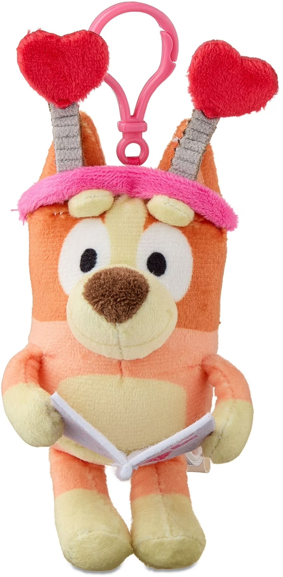 Bluey 2026 Valentine's Day Bingo Mini Clip-On Plush