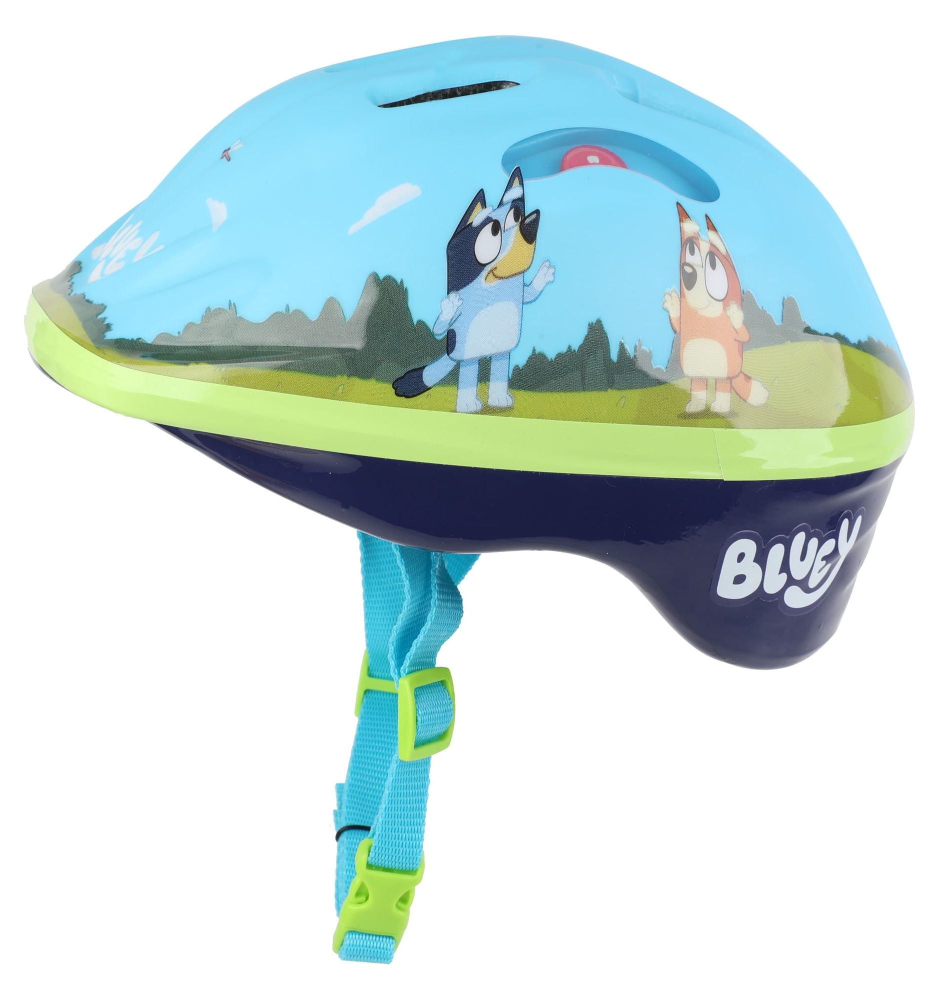 Bluey 2D Kids Skateboarding, Scooter and Bike Helmet with Impact