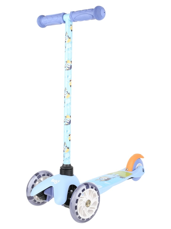 3 Wheel Kick Scooter with Light-up Wheels, for Toddlers Ages 3+