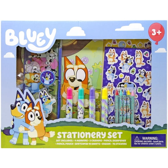 Bluey Stationery Set