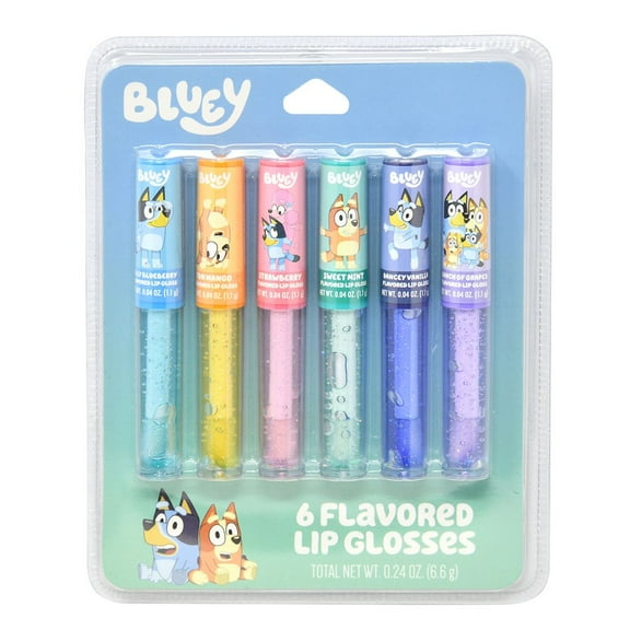 Bluey 6pk Lip Gloss