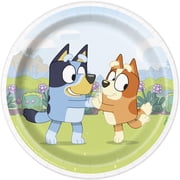 Bluey 7 Round Plates, 8ct