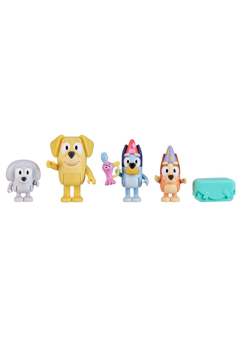 Bluey 8-Pack Figure Increditoyz Gift Set - Family Beach Day