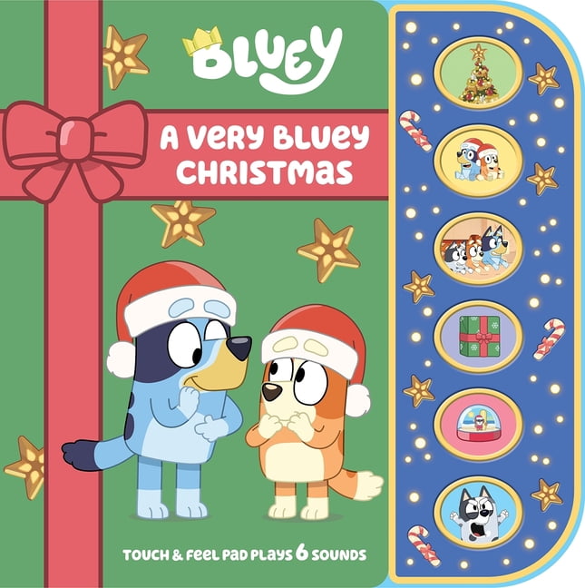 Bluey: A Very Bluey Christmas Sound Book, (Paperback)
